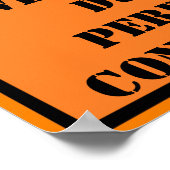 Welkom in Chaos Poster (Hoek)