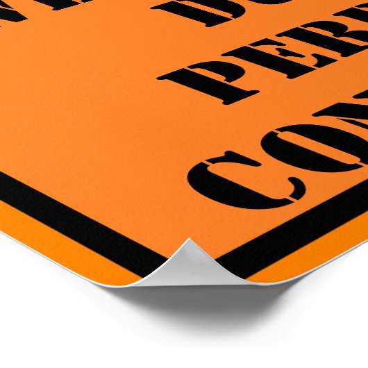 Welkom in Chaos Poster (Hoek)