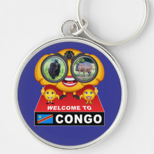 Welkom in Congo Sleutelhanger