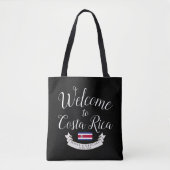 Welkom in Costa Rica | Aangepast bestemmingshuweli Tote Bag (Voorkant)