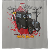 Welkom in de freak-Show-sclowns in de auto Douchegordijn (Voorkant)