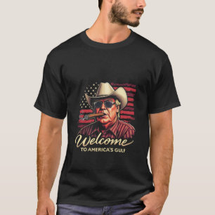 Welkom in de Golf van Amerika Grappig Trump Amerik T-shirt