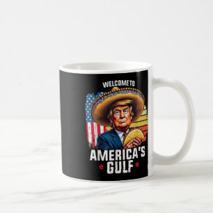 Welkom in de Golf van Amerika, grappige Trump Amer Koffiemok