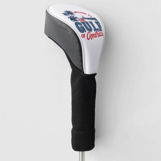 Welkom in de Golf van Amerika Mexicaanse immigrant Golfheadcover (Schuin)