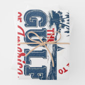 Welkom in de Golf van Amerika Mexicaanse immigrant Inpakpapier Vel (In situ)