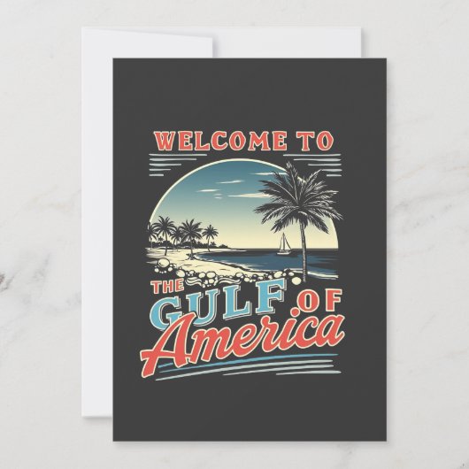 Welkom in de Golf van Amerika Trump Aankondiging (Voorkant)
