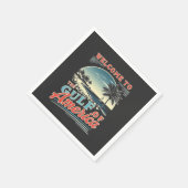 Welkom in de Golf van Amerika Trump Servet (Hoek)