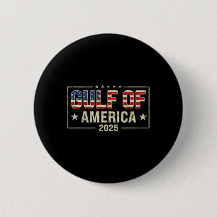 Welkom in de Golf van Mexico 2025 6 Ronde Button 5,7 Cm