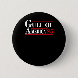 Welkom in de Golf van Mexico 2025 Ronde Button 5,7 Cm