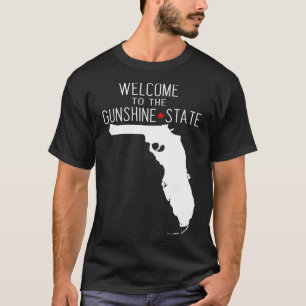 Welkom in de GUNSHINE State Florida T-shirt