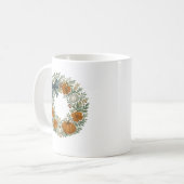 Welkom in de herfst Blue Pumpkin Koffiemok (Voorkant links)