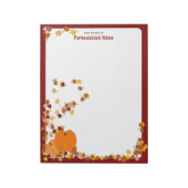 Welkom in de herfst - Unlined Notitieblok (Linkerzijde)