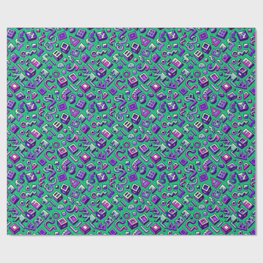 Welkom in de jaren '90 cadeaupapier (Vlak)