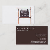 welkom in de kleurrijke colorado visitekaartje (Voorkant / Achterkant)