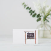 welkom in de kleurrijke colorado visitekaartje (Staand voorkant)