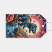 Welkom in de magische wereld van Dino Delights Cadeaulabel (Voorkant (Horizontaal))