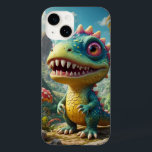 Welkom in de magische wereld van Dino Delights Case-Mate iPhone 14 Hoesje<br><div class="desc">Welkom in de magische wereld van Dino Delights! Stap in een land waar dinosaurussen rondzwerven in een rel van kleuren en betovering! Stel je torenhoge T-Rexen voor met sprankelende schubben, speelse Triceratops met op polka gestippelde patronen en vliegende Pterodactylen die als regenbogen tegen de lucht glinsteren. Elke dinosaurus is een...</div>