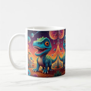 Welkom in de magische wereld van Dino Delights Koffiemok
