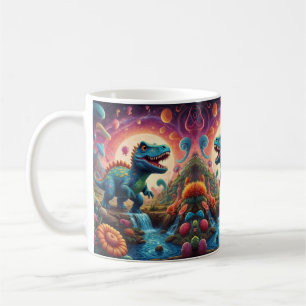 Welkom in de magische wereld van Dino Delights Koffiemok