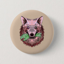 Welkom in de nachtmerrie ronde button 5,7 cm