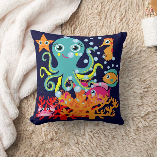 Welkom in de oceaan kussen (Deken)