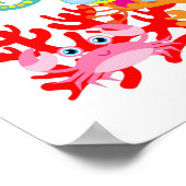 Welkom in de oceaan poster (Hoek)