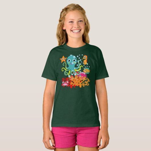 Welkom in de oceaan t-shirt (Voorkant volledig)