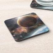 Welkom in de ruimte bier onderzetter (Linkerzijde)