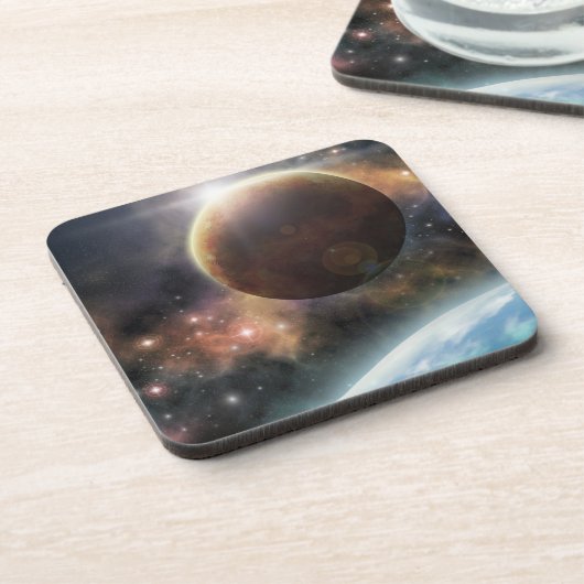 Welkom in de ruimte bier onderzetter (Linkerzijde)