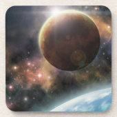 Welkom in de ruimte bier onderzetter (Voorkant)