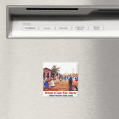 Welkom in de staat Lagos, Nigeria Magneet (Insitu (Vaatwasser))