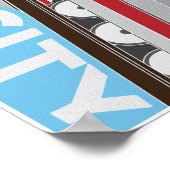 Welkom in de stad poster (Hoek)