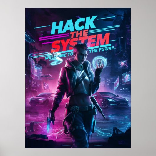 Welkom in de Toekomst Poster (Voorkant)