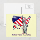 Welkom in de VS Briefkaart (Voorkant / Achterkant)