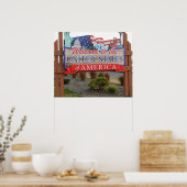 Welkom in de VS Poster (Keuken)