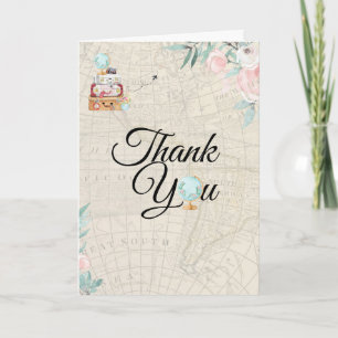 Welkom in de wereld   Baby shower Dank u Bedankkaart