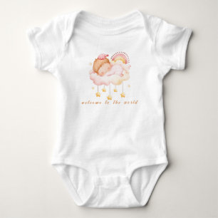 welkom in de wereld Cute Morden Romper