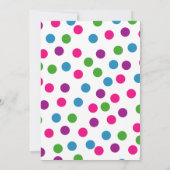 Welkom in de wereld, kleine uitnodiging van één ba (Achterkant)