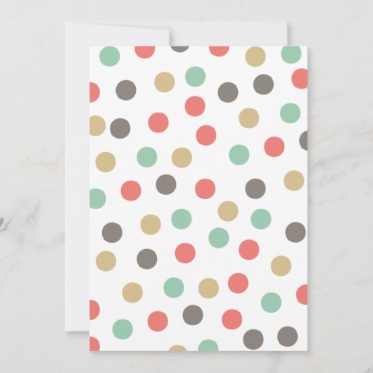 Welkom in de wereld, kleine uitnodiging van één ba (Achterkant)