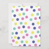 Welkom in de wereld, kleine uitnodiging van één ba (Achterkant)