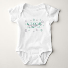 Welkom in de wereld lieve kleine romper