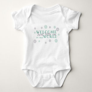 Welkom in de wereld lieve kleine romper