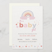 Welkom in de wereld, onze harten barsten van vreug kaart (Voorkant / Achterkant)