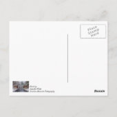 Welkom in de winter briefkaart (Achterkant)