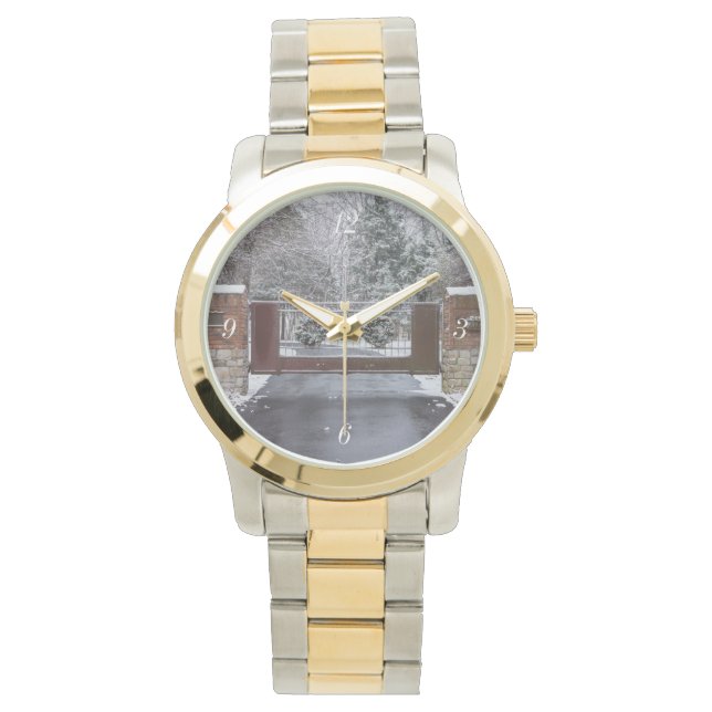 Welkom in de winter horloge (Voorkant)