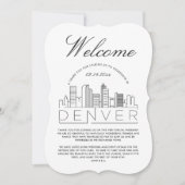 Welkom in Denver | Gasten Details Kaart (Voorkant)
