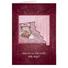 Welkom in deze wereld, engeltje