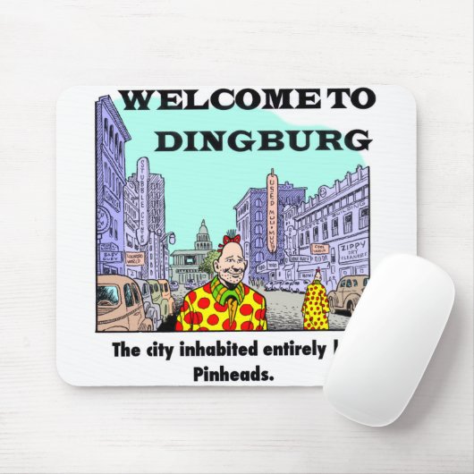 Welkom in Dingburg #2 Muismat (Met muis)