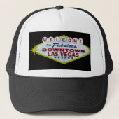 Welkom in Downtown Las Vegas Trucker Pet (Voorkant)