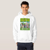 Welkom in Eddie's wereld van leren en onderwijs Hoodie (Voorkant volledig)